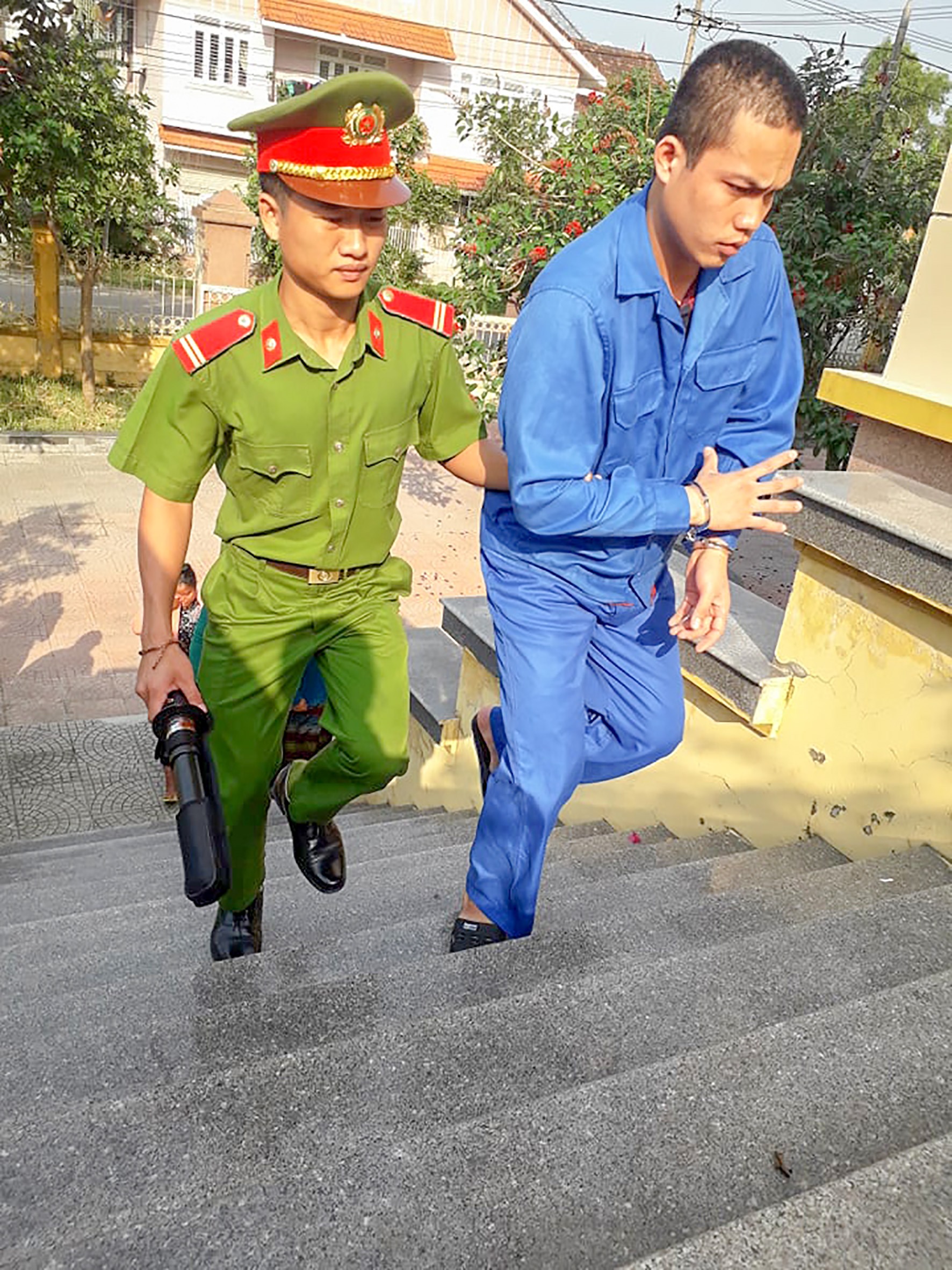 Với hành vi phạm tội của mình, Hồ Văn Thời bị tuyên 12 tháng tù -Ảnh: H.N