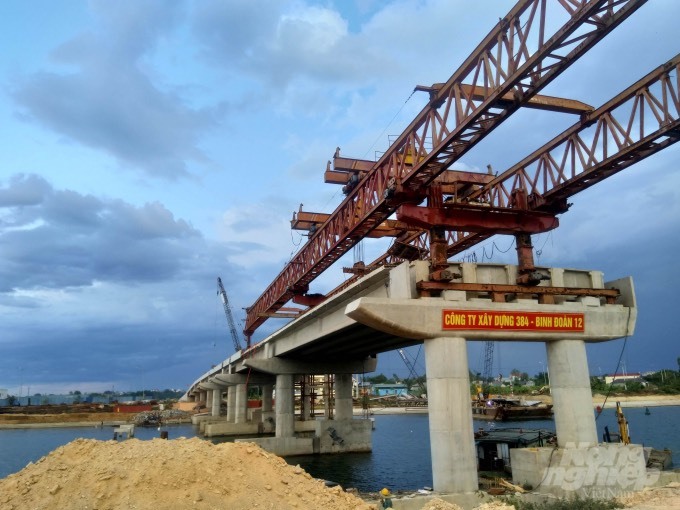 Nhiều dự án vốn đầu tư công ở Quảng Trị có tỷ lệ giải ngân thấp. Ảnh: Công Điền.