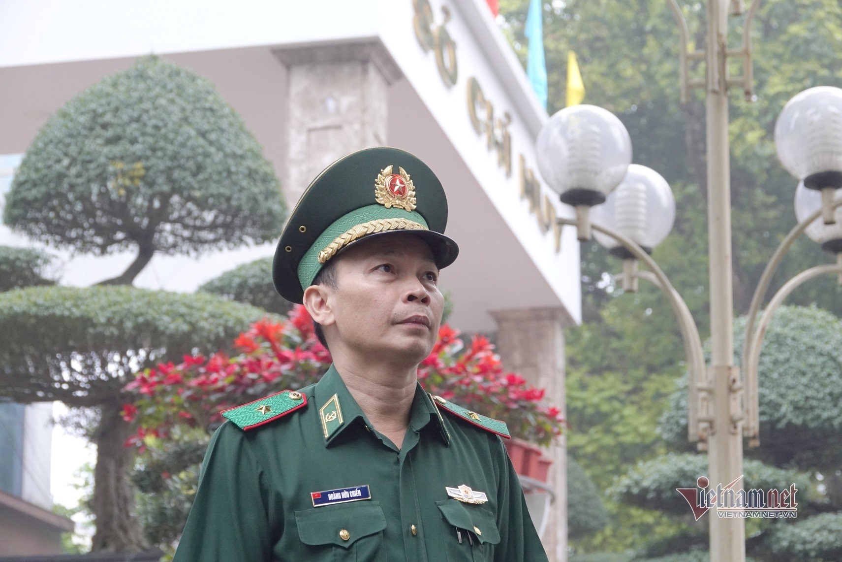 Thiếu tướng Hoàng Hữu Chiến, Phó Tham mưu trưởng Bộ đội Biên phòng. Ảnh: Sơn Khang