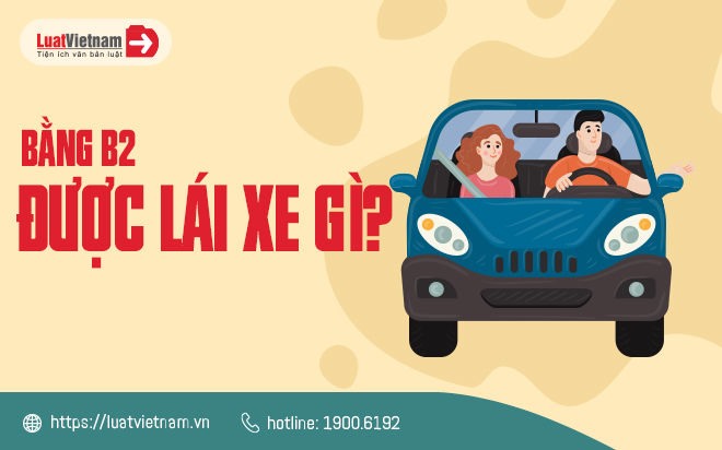 Bằng B2 lái xe gì? (Ảnh minh họa)