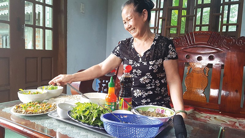 Món bún hến Mai Xá nhiều lần lọt vào top 100 món ăn ngon nhất Việt Nam - Ảnh: H.T​