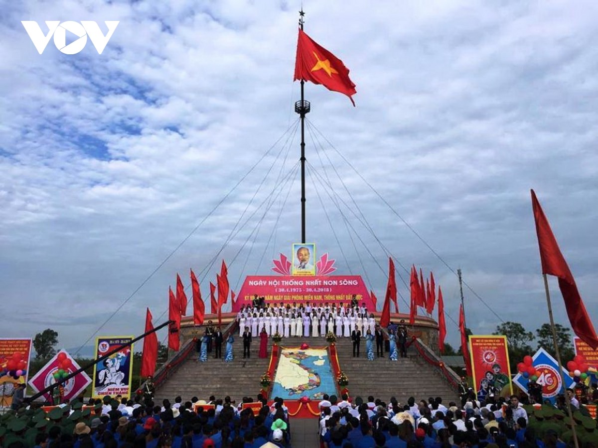 Lễ thượng cờ Thống nhất non sông