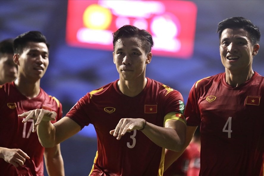 Tuyển Việt Nam mở toang cánh cửa đi đi tiếp tại vòng loại World Cup 2022. Ảnh: Mỹ Trang.