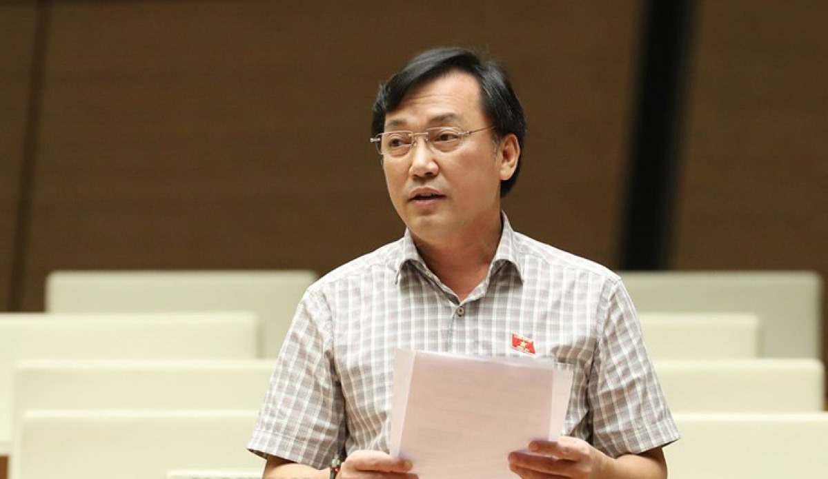 Ông Phan Viết Lượng - Ủy viên thường trực Uỷ ban Văn hoá - Giáo dục - Thanh niên - Thiếu niên và Nhi đồng của Quốc hội