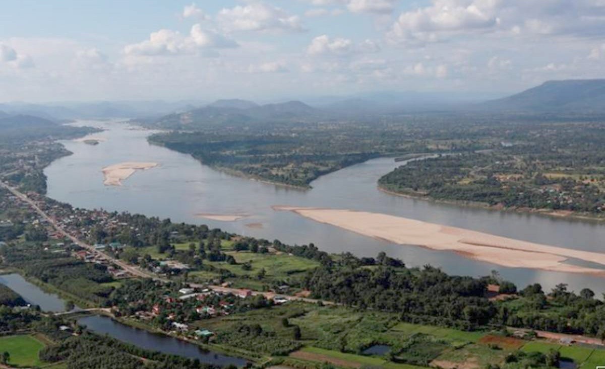 Sông Mê Kông tại một đoạn chảy qua Thái Lan
