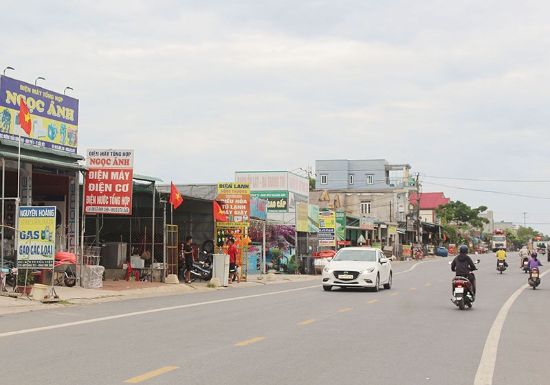 Dự án đường ven biển kết nối Hành lang kinh tế Đông - Tây giai đoạn 1 sẽ đi ngang qua thị trấn Cửa Việt, Gio Linh - Ảnh: T.L