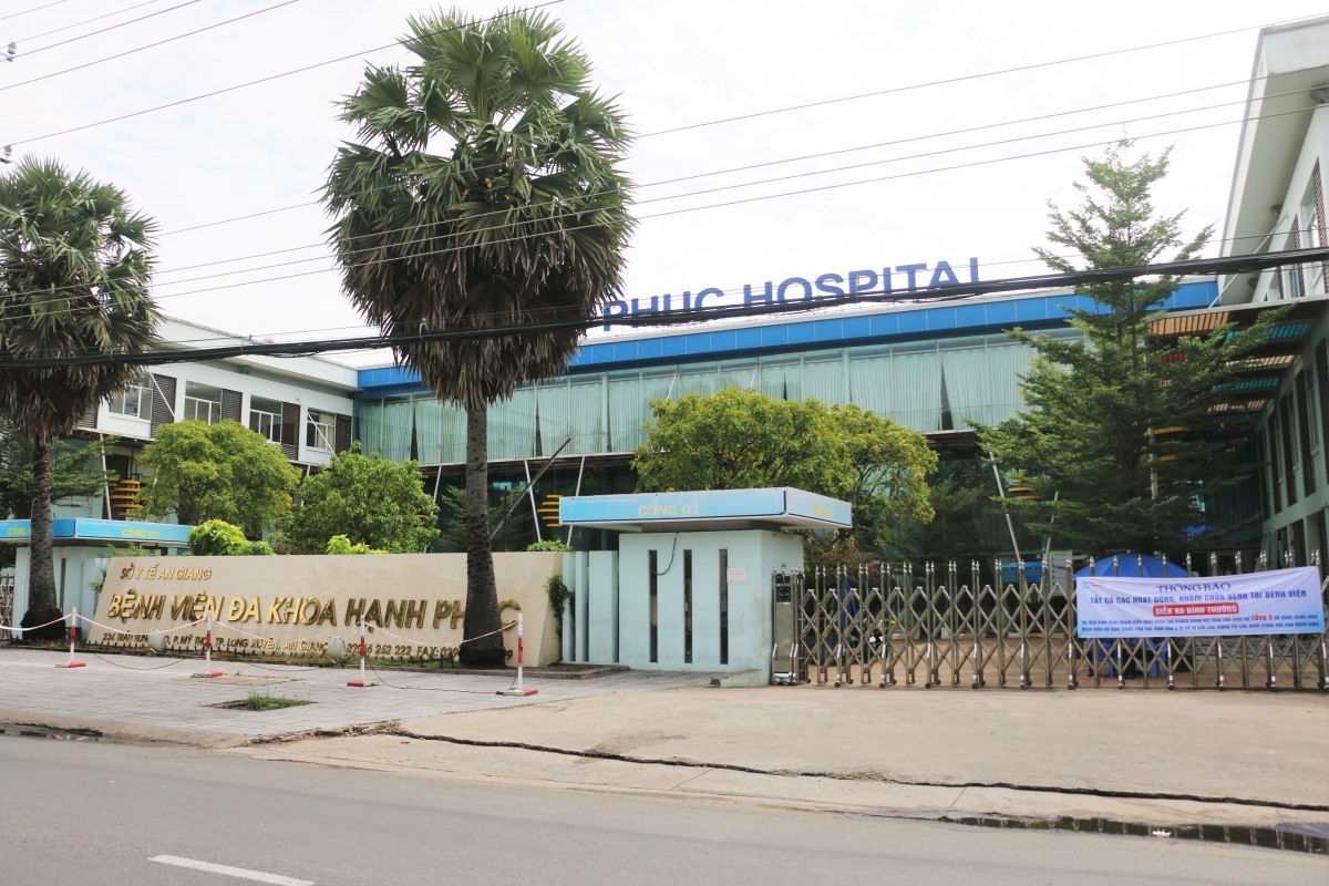 Bệnh viện đa khoa Hạnh Phúc - An Giang bị phạt 50 triệu đồng.