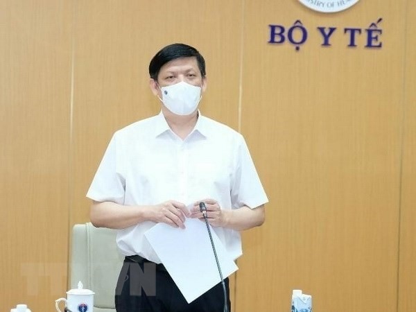 Bộ trưởng Bộ Y tế Nguyễn Thanh Long (Ảnh: Minh Quyết/TTXVN)