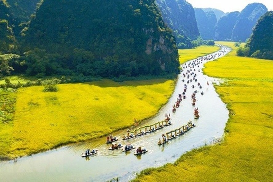Các khu, điểm du lịch trên địa bàn tỉnh Ninh Bình được phép mở cửa trở lại kể từ 0h00 ngày 3.7. Ảnh: NT