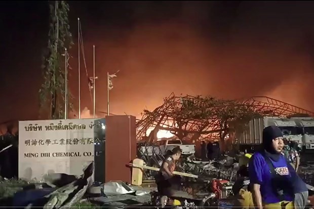Hiện trường vụ nổ. (Nguồn: bangkokpost.com)