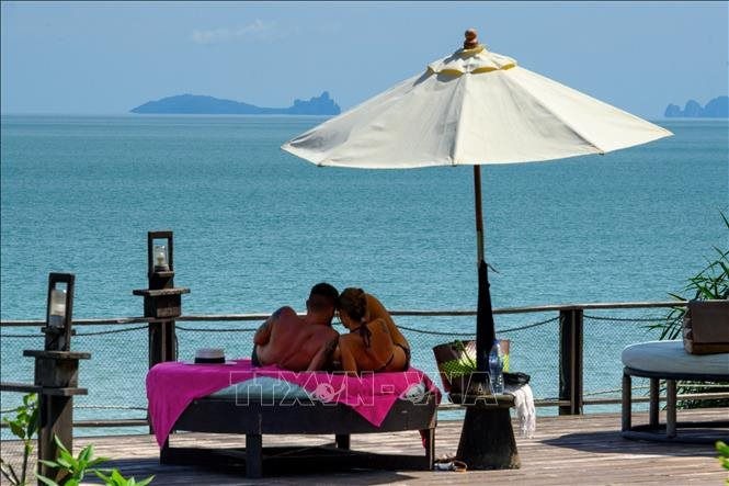 Phuket là địa phương đầu tiên ở Thái Lan chào đón du khách quốc tế trở lại mà không cần cách ly. Ảnh: TTX