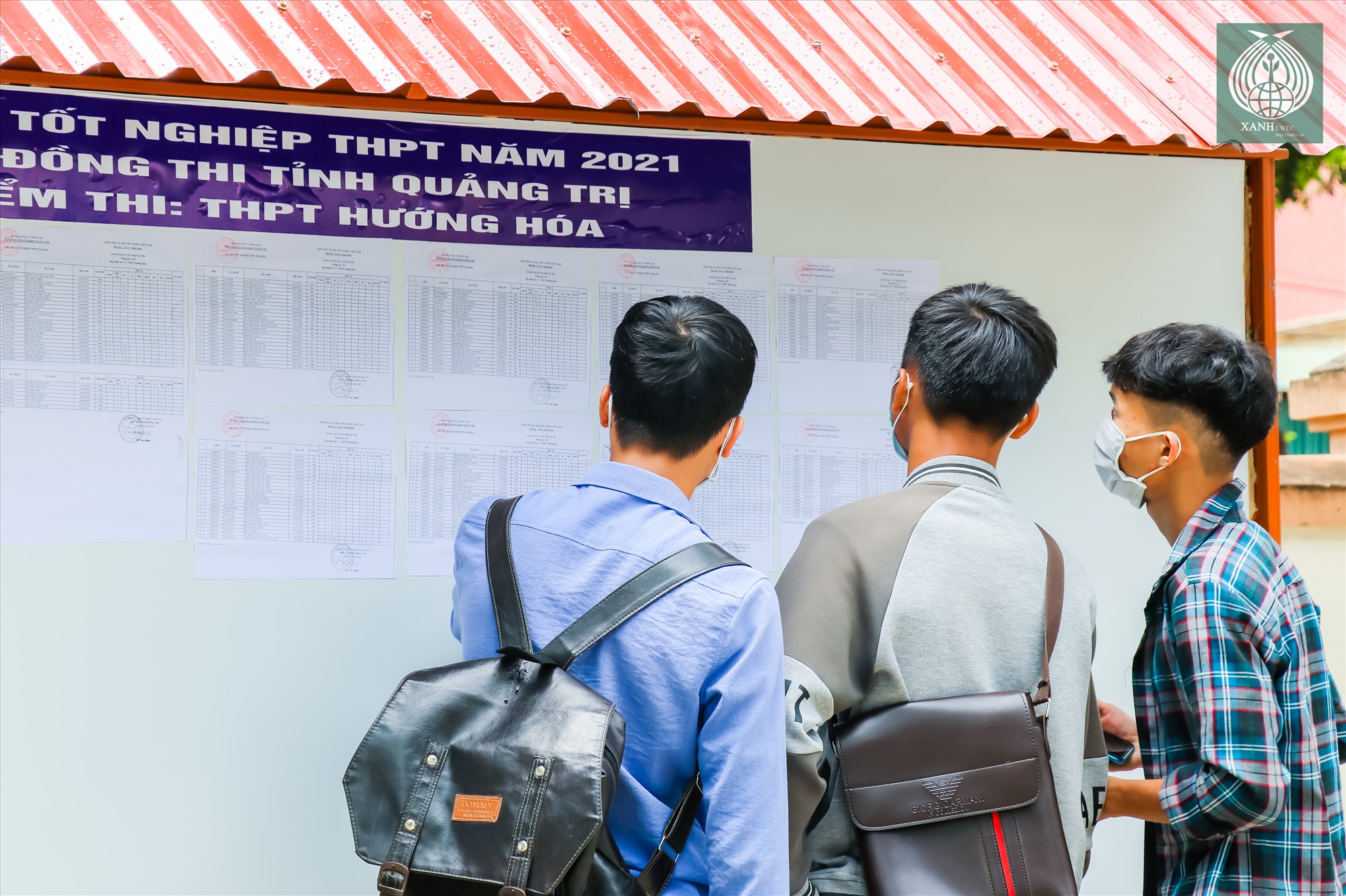 Điểm thi Trường THPT Hướng Hóa tại tại trấn Khe Sanh là điểm có số lượng thí sinh dự thi lớn nhất toàn Huyện.