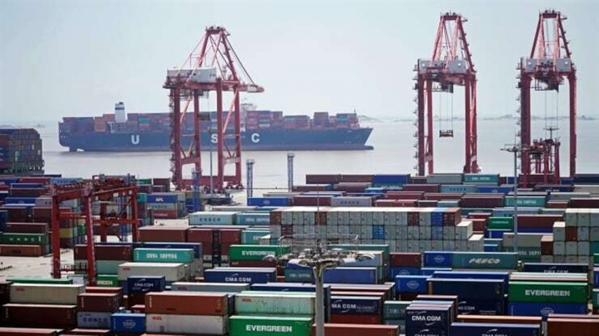 Các container tại cảng Yangshan ở Thượng Hải, Trung Quốc tháng 8/2019. (Ảnh: Reuters)
