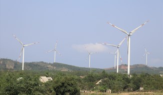 Dự án điện gió tại xã Hướng Linh (Hướng Hóa, Quảng Trị) đang đoạt động hơn 2 năm nay