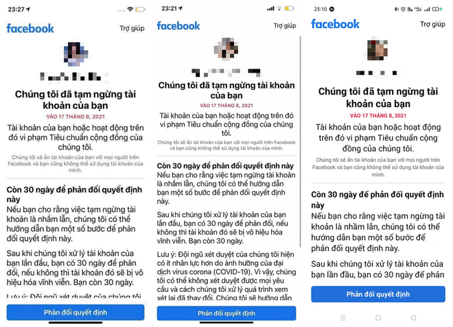 Nhiều tài khoản Facebook Việt có thể bị khoá tài khoản vì xem clip nhạy cảm.