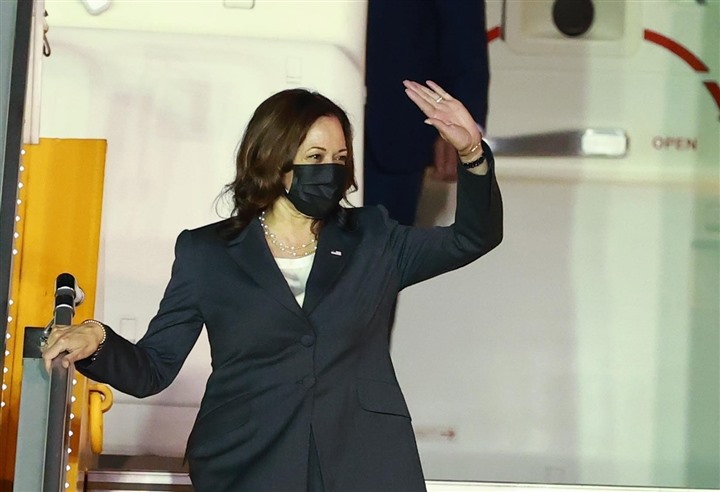Phó Tổng thống Mỹ Kamala Harris tới Việt Nam.
