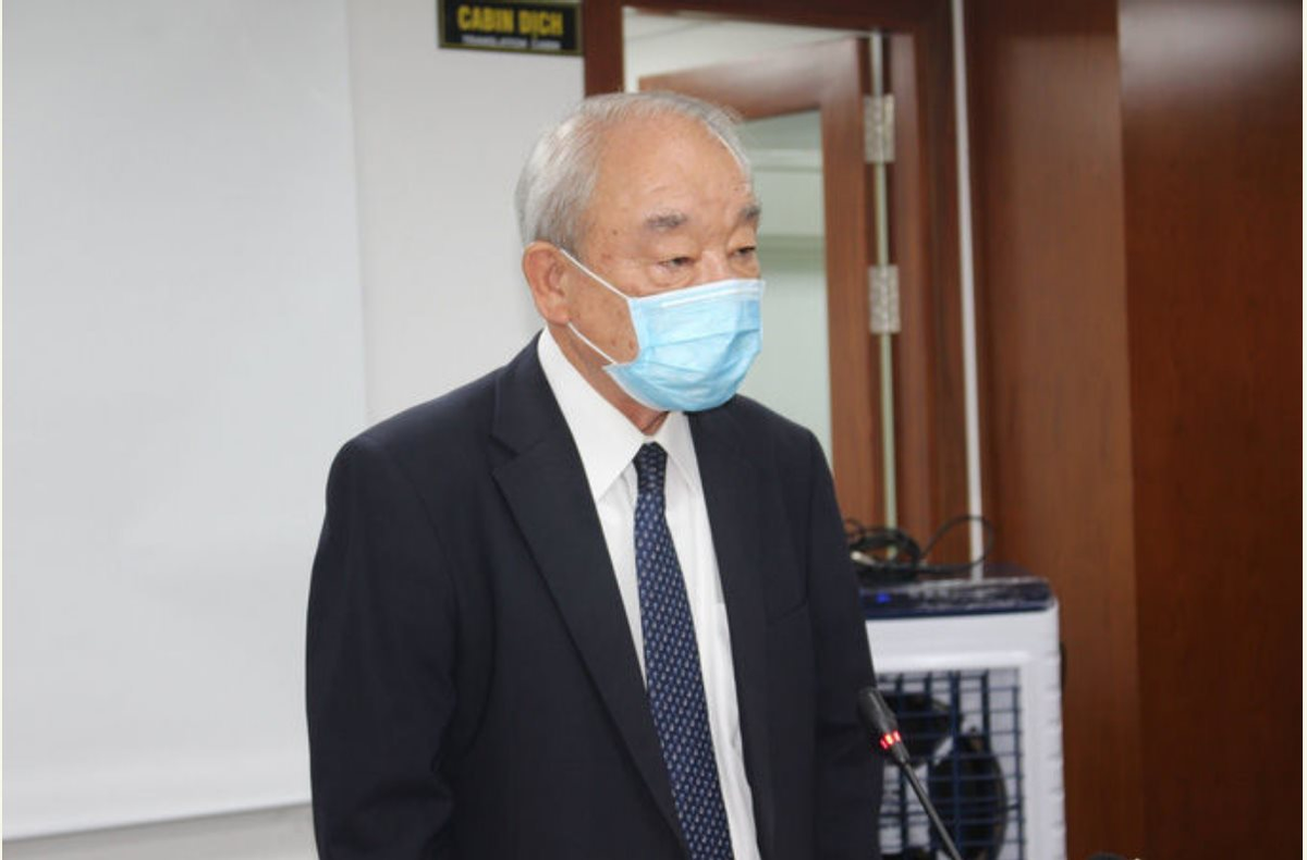 Ông Kajiwara Junichi, Tổng Giám đốc Công ty Acecook Việt Nam, thông tin chính thức đến người tiêu dùng về sản phẩm mì Hảo Hảo bị thu hồi ở nước ngoài.