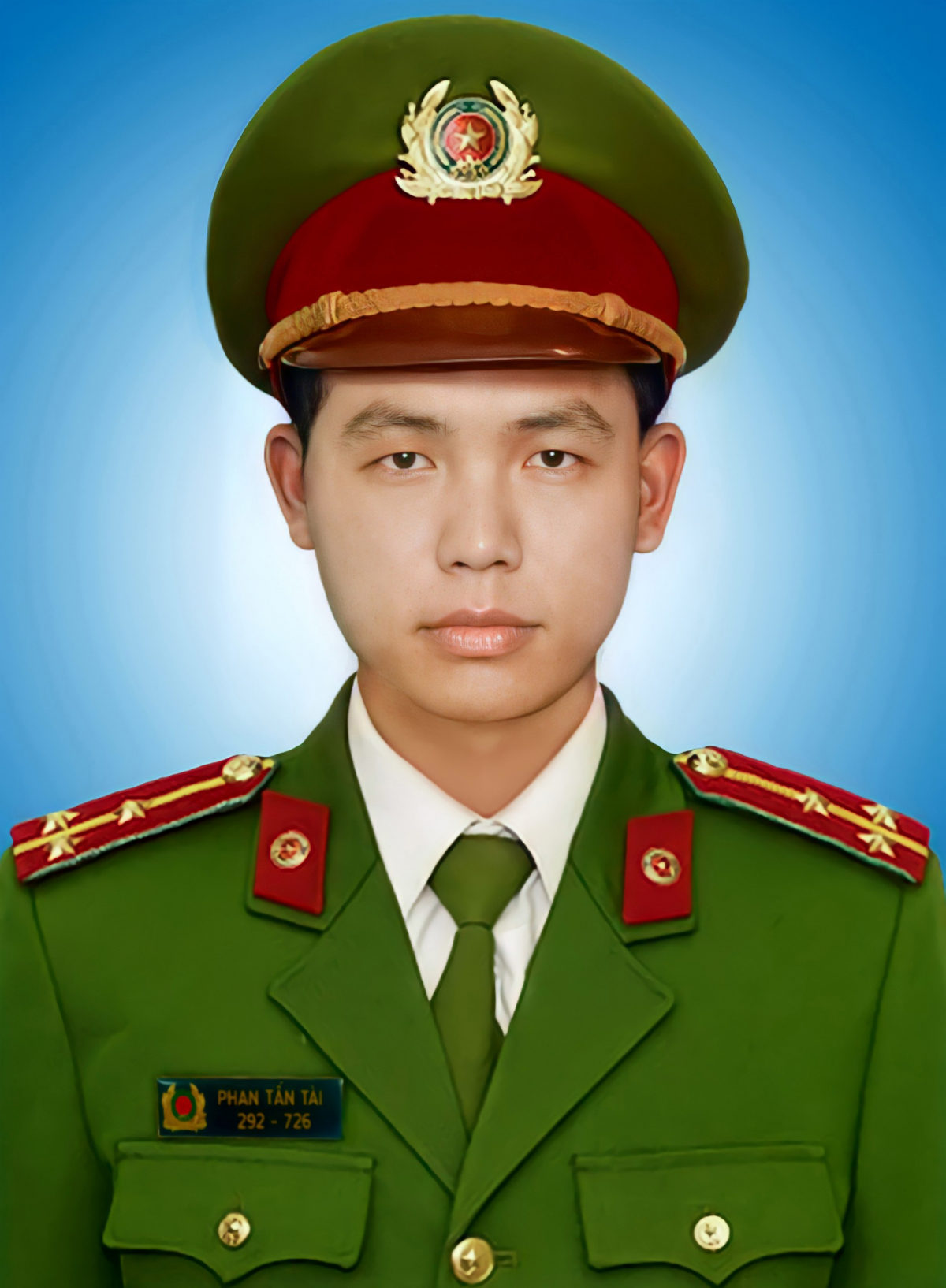 Chiến sỹ công an Phan Tấn Tài