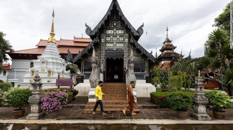 Hoạt động du lịch ở Thái Lan được khôi phục. Ảnh: CNN