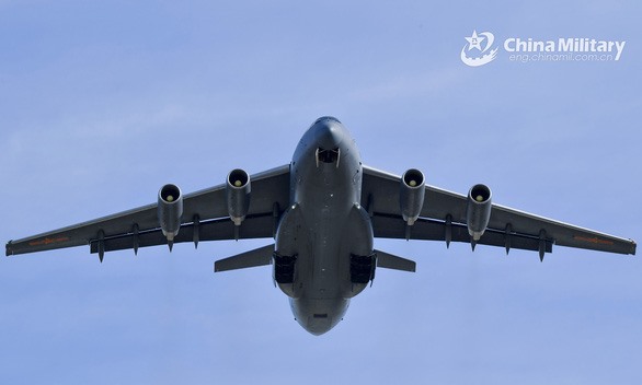 Máy bay vận tải Y-20 của Trung Quốc - Ảnh: China Military