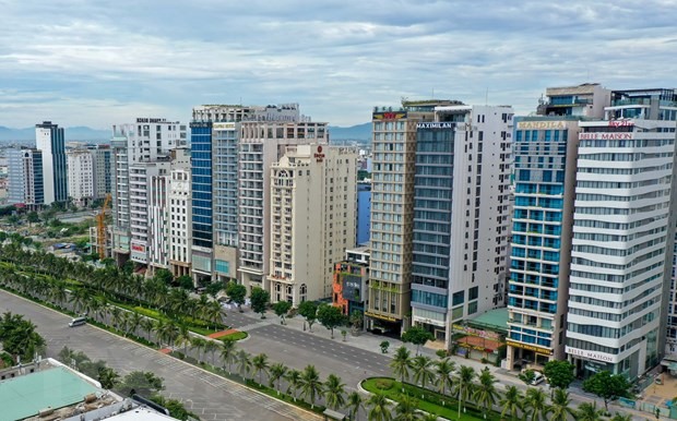 Các khách sạn, cơ sở lưu trú tại Đà Nẵng được cho phép hoạt động lưu trú không quá 30% hoặc 50% tổng số phòng hiện có theo quy định và không được tổ chức các dịch vụ khác tại cơ sở lưu trú. (Ảnh: Trần Lê Lâm/TTXVN)
