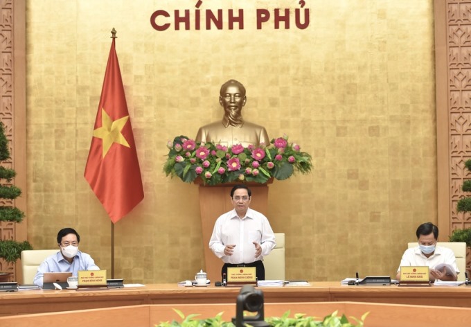 Thủ tướng Phạm Minh Chính chủ trì phiên họp Chính phủ thường kỳ tháng 8.