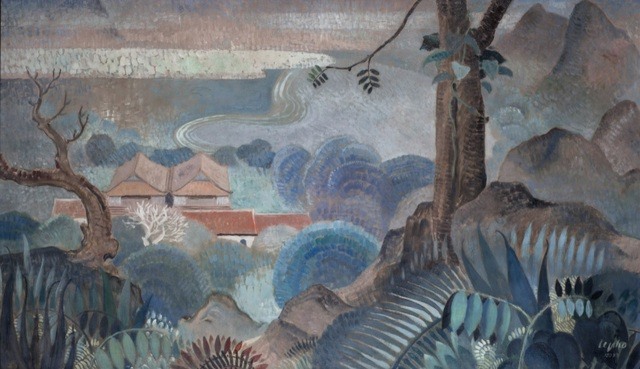 Bức “Nhìn từ đỉnh đồi” của họa sĩ Lê Phổ (1907-2001) được nhà đấu giá Christie Hồng Kông bán ra ngày 22/11/2014, đạt mức giá 6.520.000 đô la Hồng Kông (tương đương 19,3 tỷ đồng).