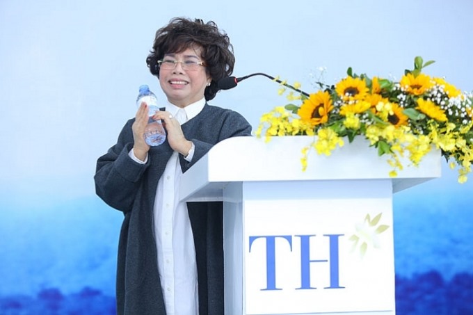 Bà Thái Hương - Chủ tịch HĐQT Công ty cổ phần Sữa TH True Milk; Phó Chủ tịch HĐQT kiêm Tổng Giám đốc Ngân hàng Thương mại cổ phần Bắc Á.