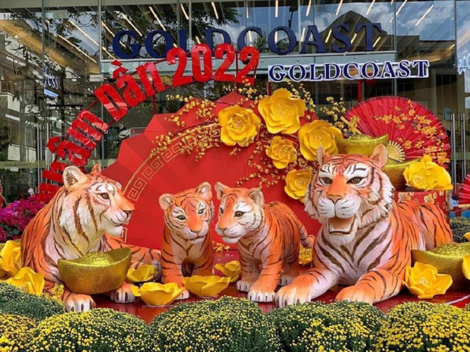 “Gia đình” hổ ở Nha Trang.