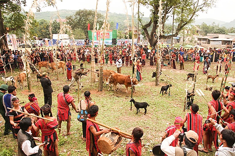 Lễ hội văn hóa-du lịch các dân tộc huyện Đakrông lần thứ II - Ảnh: H.S.P