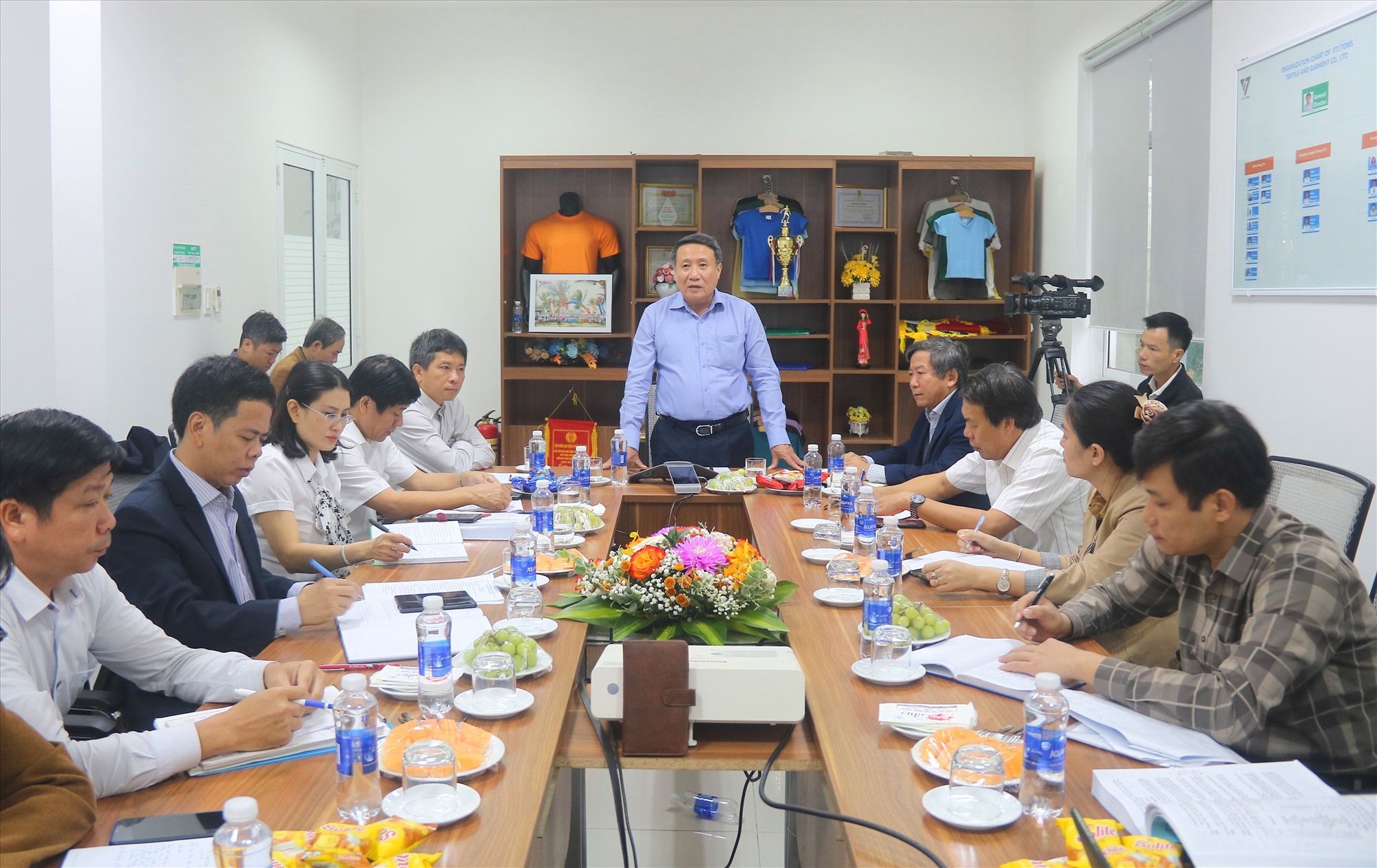 Phó Chủ tịch Thường trực UBND tỉnh Hà Sỹ Đồng kết luận buổi kiểm tra - Ảnh: N.B