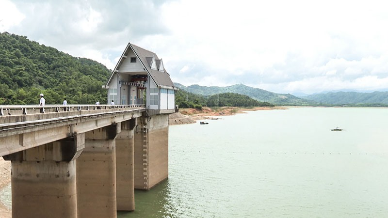 Công ty Thủy điện Quảng Trị chú trọng điều tiết hồ chứa hợp lý để vừa sản xuất phát điện, vừa phục vụ sản xuất nông nghiệp, phòng lũ hiệu quả - Ảnh: N.T.H
