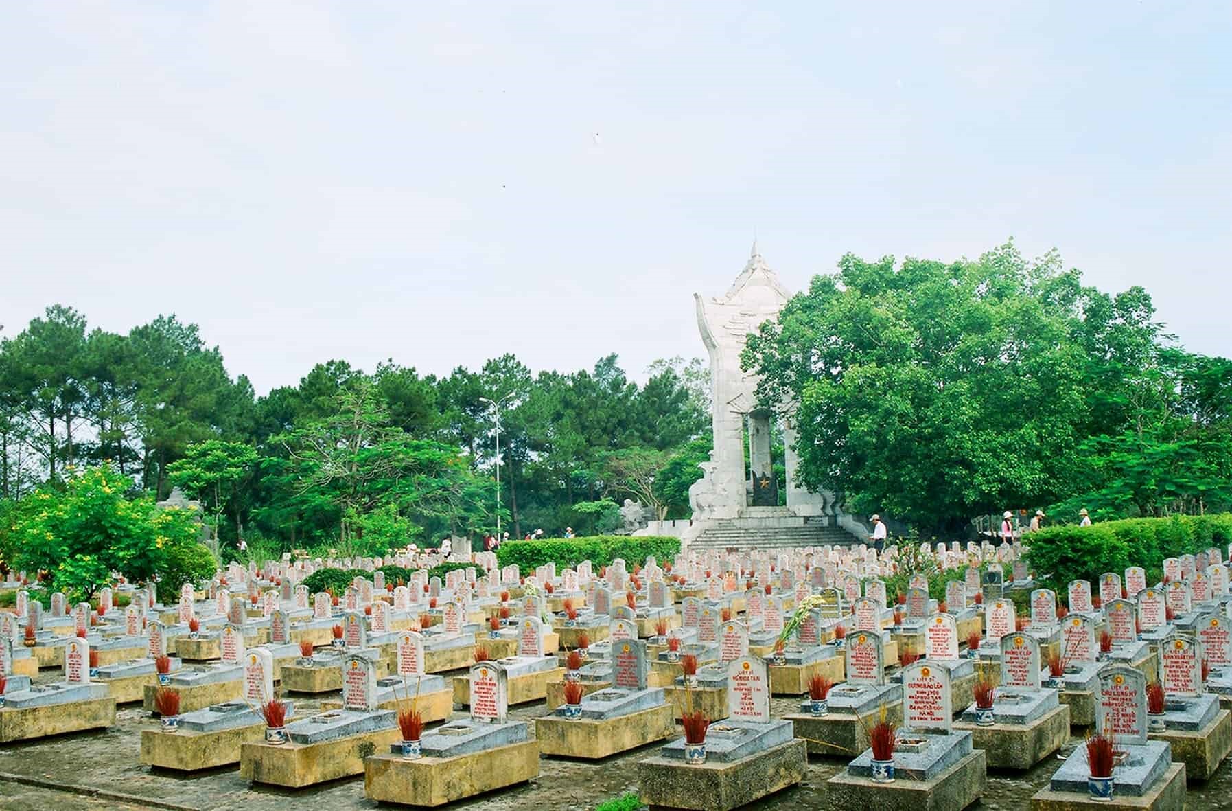 Nghĩa trang liệt sĩ Trường Sơn (Ảnh: ST)