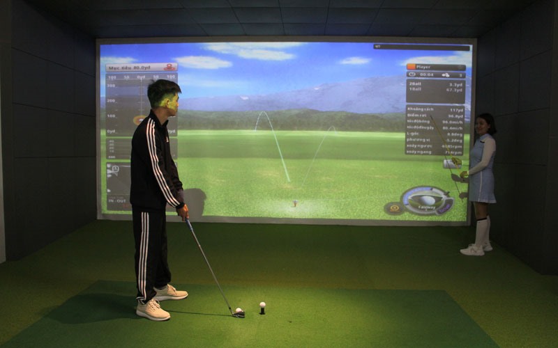 Golf 3D hỗ trợ đắc lực, hiệu quả cho các golfer -Ảnh: M.Đ