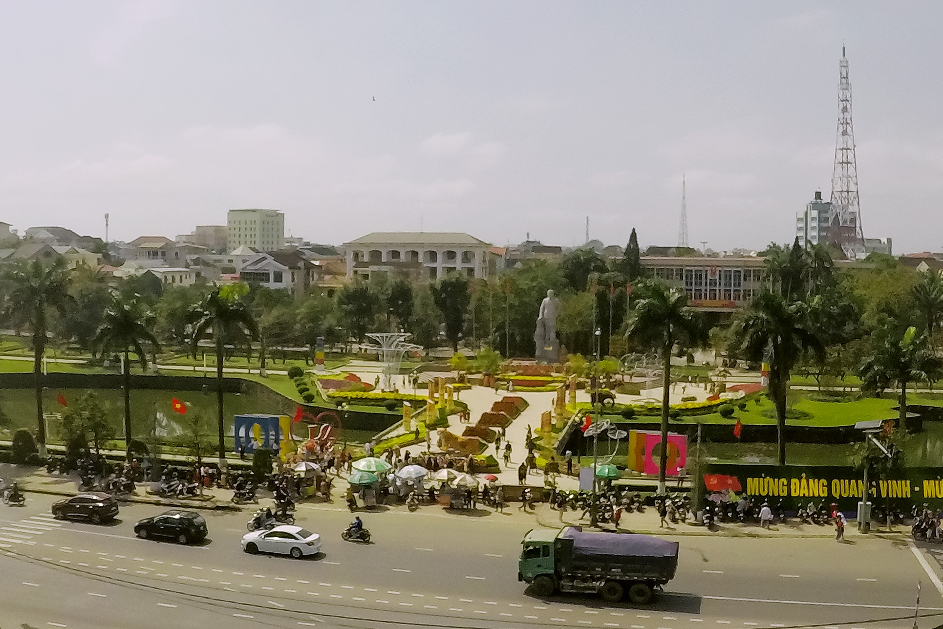 Công viên Lê Duẩn, điểm đến yêu thích của người dân thành phố Đông Hà