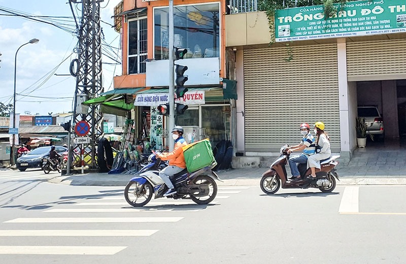 Đô thị thông minh tạo sự thuận lợi cho người tham gia giao thông trên địa bàn thành phố Đông Hà - Ảnh: T.L