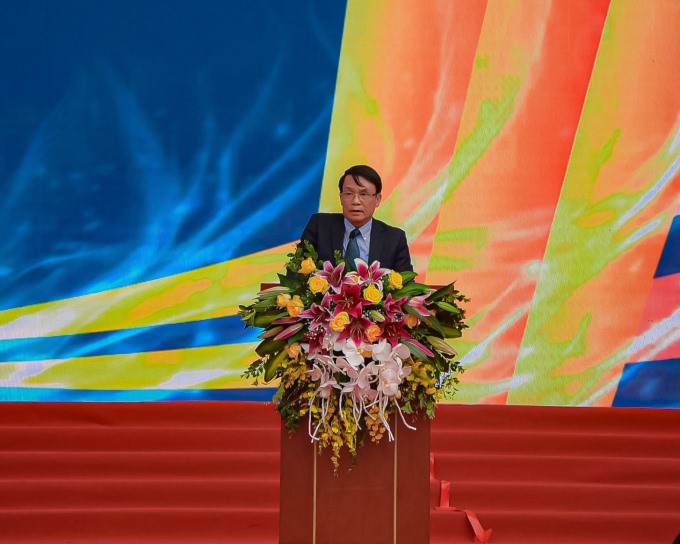 Đồng chí Nguyễn Đức Lợi, Phó Chủ tịch Thường trực Hội Nhà báo Việt Nam phát biểu tổng kết Hội báo Toàn quốc 2022. Ảnh: Hoàng Toàn
