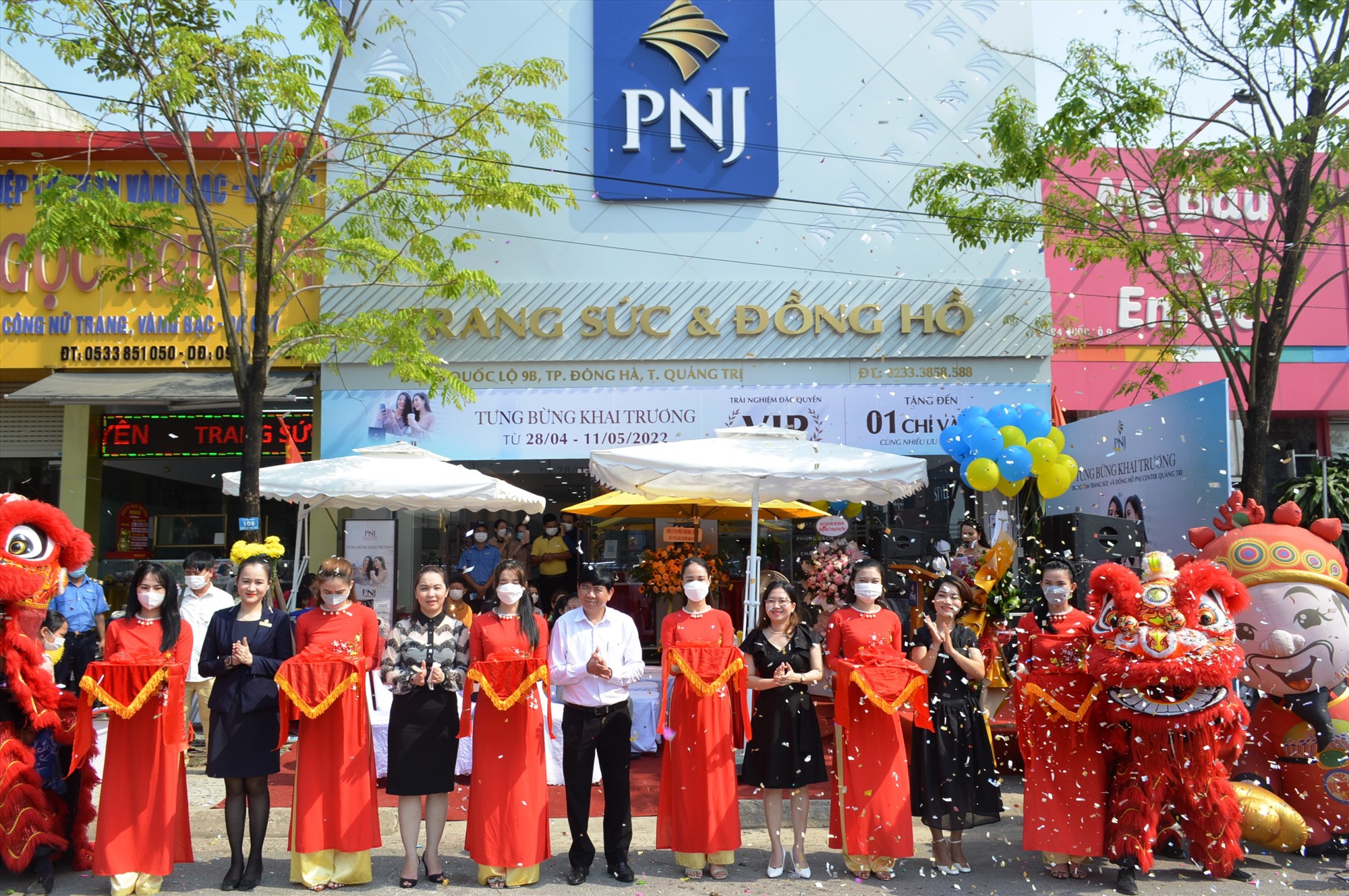 PNJ Center Quảng Trị tổ chức khai trương tại địa chỉ số 86 Quốc lộ 9B, Phường 1, TP. Đông Hà - Ảnh: ĐV