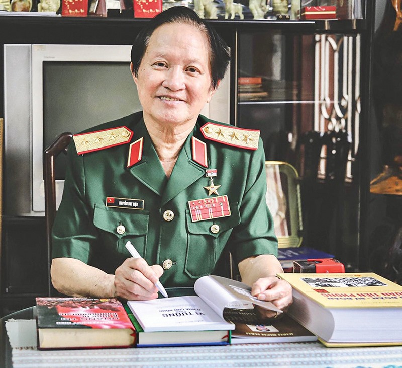 Thượng tướng Nguyễn Huy Hiệu - Ảnh: T.L