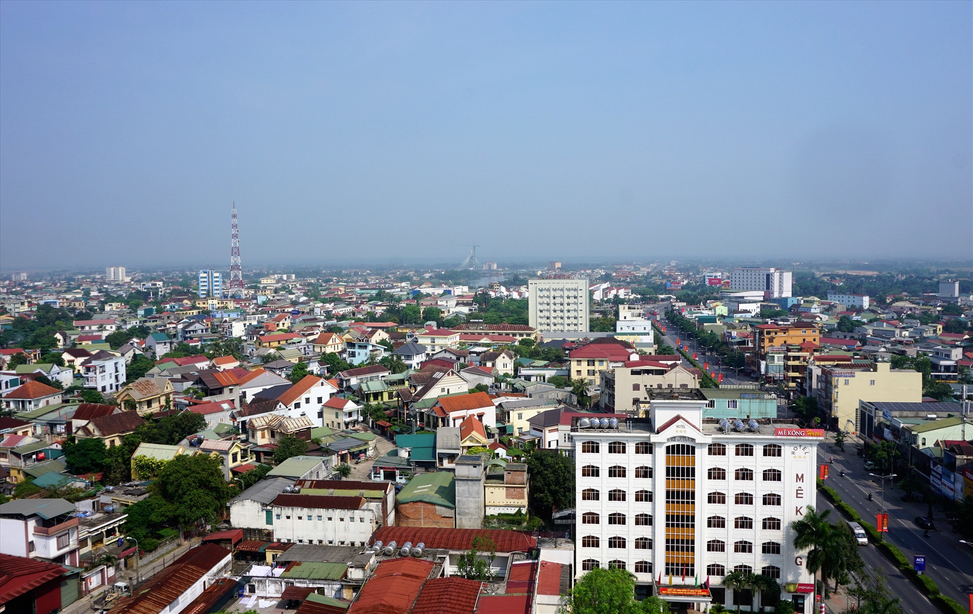 Một góc thành phố Đông Hà hôm nay - Ảnh: Mai Chí Vũ