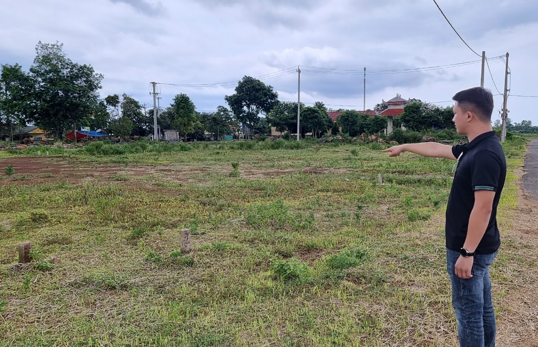 Các thửa đất tại xã Gio Sơn bị hủy kết quả trúng đấu giá quyền sử dụng đất sẽ được huyện Gio Linh đưa ra đấu giá lại trong thời gian tới - Ảnh: L.T​