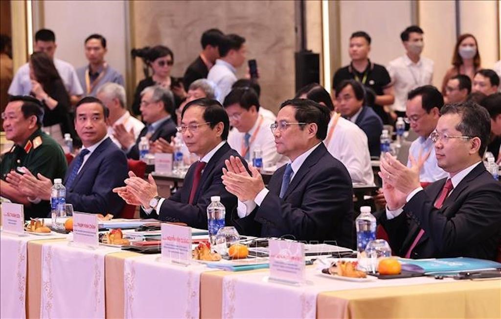 Thủ tướng Phạm Minh Chính đến dự Diễn đàn Đầu tư Đà Nẵng năm 2022.
