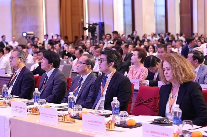 Các đại biểu dự Diễn đàn Đầu tư Đà Nẵng năm 2022. (Ảnh: Dương Giang/TTXVN)