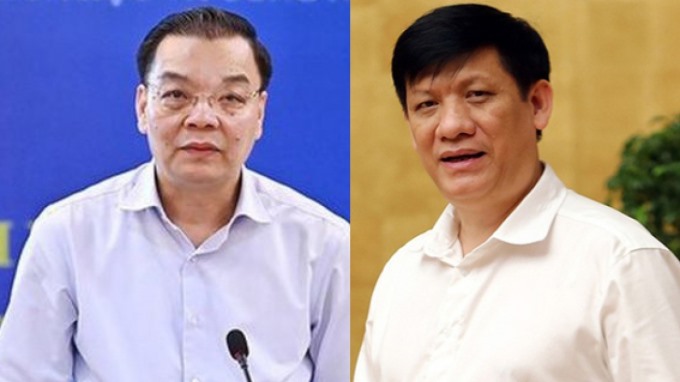 Ông Chu Ngọc Anh (trái) và ông Nguyễn Thanh Long/ Ảnh: VOV