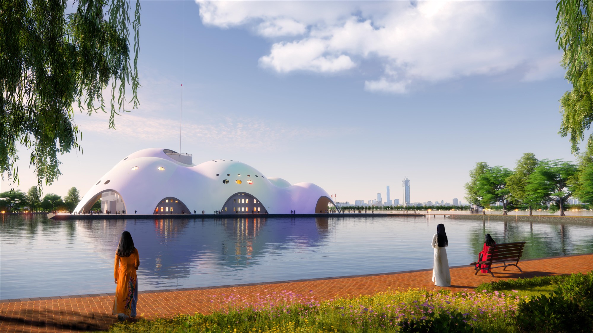 Hà Nội đang lên quy hoạch xây dựng Nhà hát Opera Hà Nội tầm cỡ tại khu vực Hồ Tây.