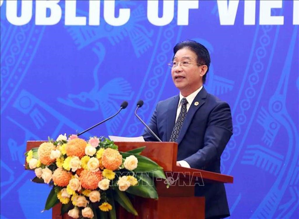 Phó Chủ nhiệm Văn phòng Chủ tịch nước Phạm Thanh Hà công bố Quyết định về đặc xá năm 2022 của Chủ tịch nước.