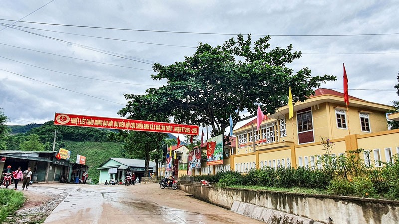 Xã miền núi A Vao, huyện Đakrông có nhiều đổi thay khi thực hiện chương trình xây dựng nông thôn mới - Ảnh: T.L