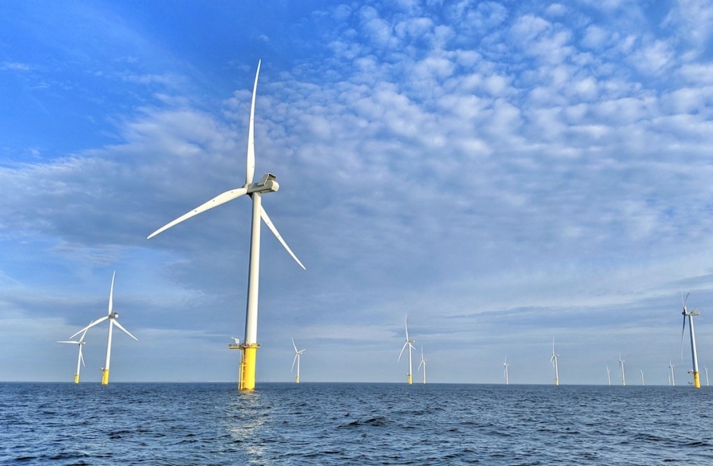 Một dự án điện gió ngoài khơi - Ảnh: GWEC