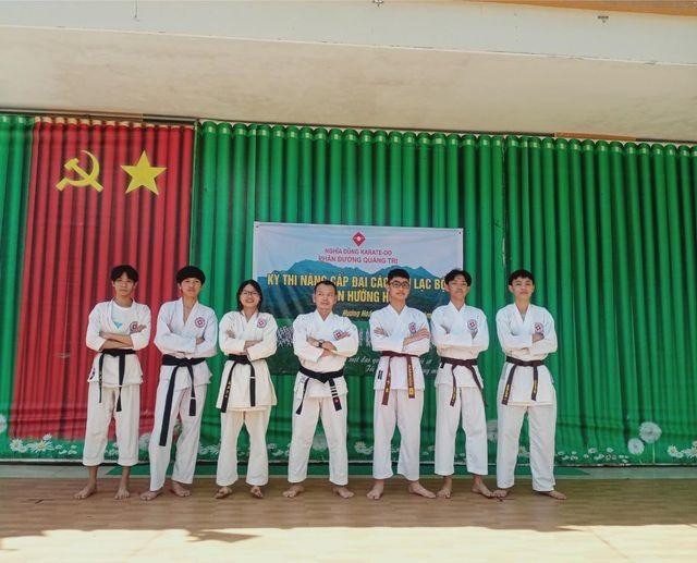 Nguyễn Trí Hoàng Phú tham gia câu lạc bộ võ thuật