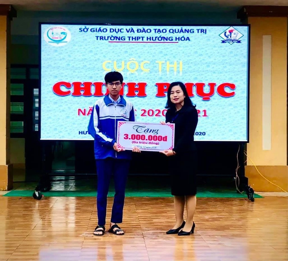 Nguyễn Trí Hoàng Phú đoạt giải Nhất cuộc thi Chinh phục cấp trường năm học 2019 - 2022 và năm học 2020 - 2021